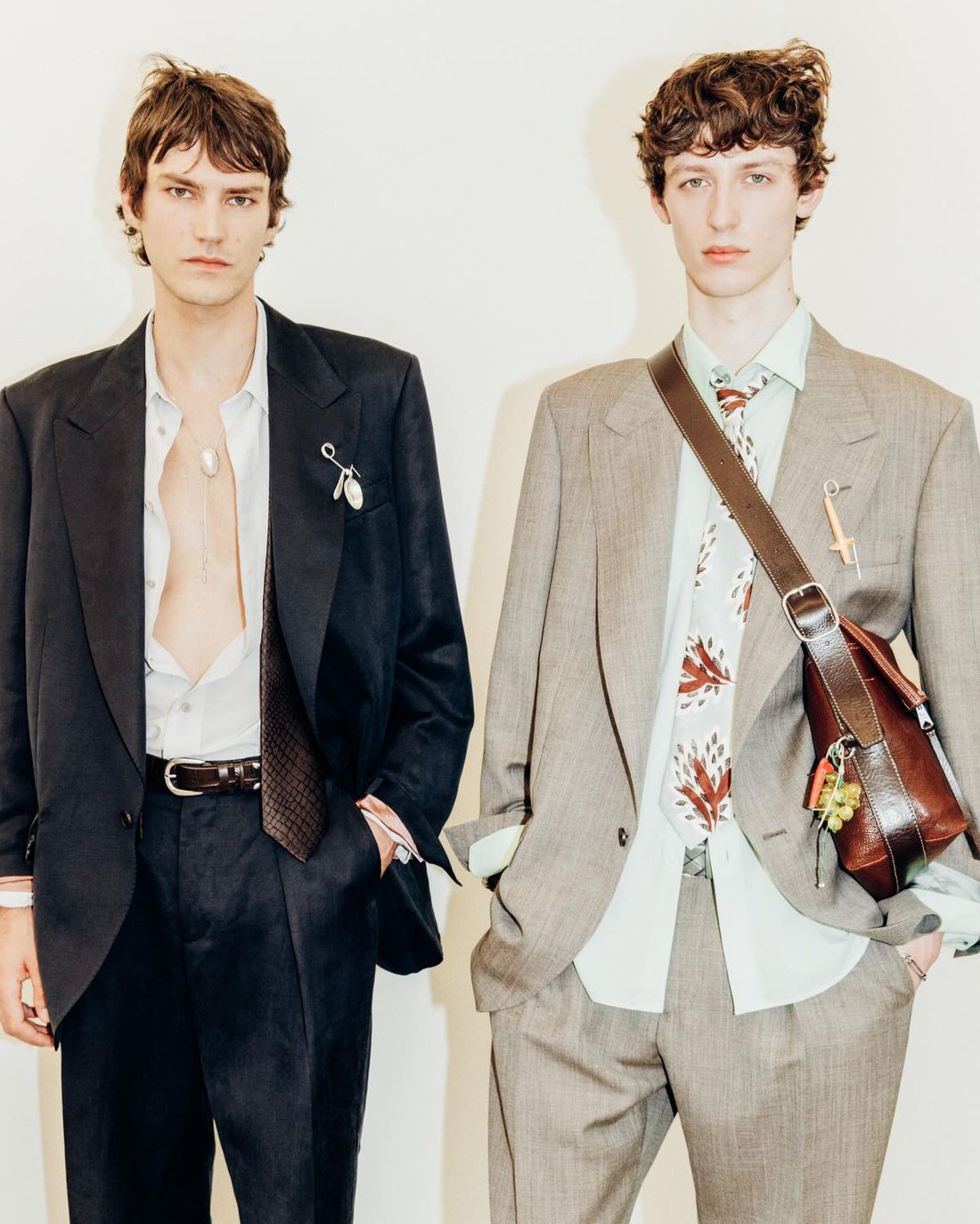 Paul Smith — модель в полосатом жилете